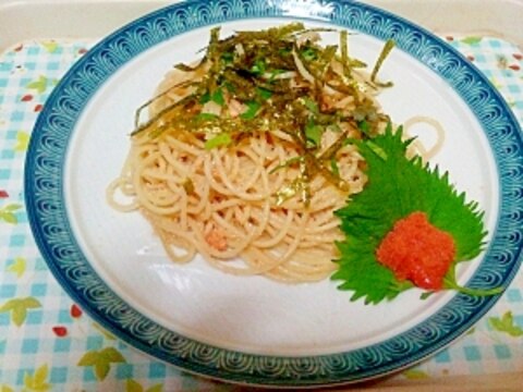 辛子明太子パスタ